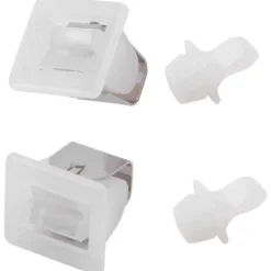Torktumlare-4 stycken lämpliga för 306436 279570 torktumlare dörrlås kit, lämplig för Whirlpool torktumlare