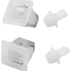 DMstore Torktumlare-4 stycken lämpliga för 306436 279570 torktumlare dörrlås kit, lämplig för torktumlare