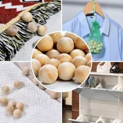 Skadedjur & Insekter-50 stycken malskydd malskydd malkulor av cederträ luktbollar malstopp