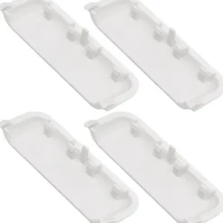 Torktumlare-4 stycken Passar för W10861225 W10714516 Torktumlare Dörrhandtag Ersättningsdelar Ersättning AP