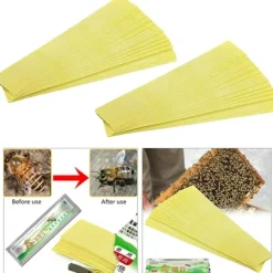 Skadedjur & Insekter-60 Stycken Pro Biodling Fluvalinat Bi-kvalster Varroa Verktygsremsor