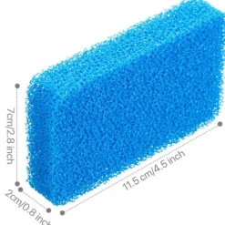 OCEAN Svampar & Dukar-10 stycken Silikon Disksvampar Silikon Skrubbsvamp Återanvändbar Köks Skrubb Rengöringssvamp Mjuk Disksvamp för Diskar Frukt Grönsaker