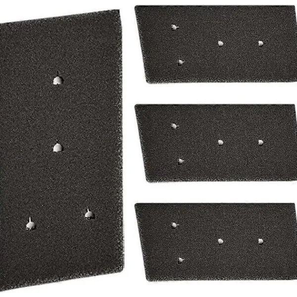 Torktumlare-4 stycken Svampfilter för Whirlpool, Torktumlare Filtermatta 481010716911 23*11.5cm
