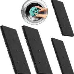 Torktumlare-4 stycken Svampfilter för Whirlpool, Torktumlare Filtermatta 481010716911 23*11.5cm