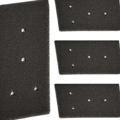 Torktumlare-4 Stycken Svampfilter för Whirlpool, Torktumlare Filtermatta 481010716911 23*11.5cm