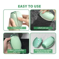 Generic Skadedjur & Insekter-2 stycken återanvändbara tvättbara luddrullar, anti-hårklädesborste, mini bärbar luddrulle, luddrulle