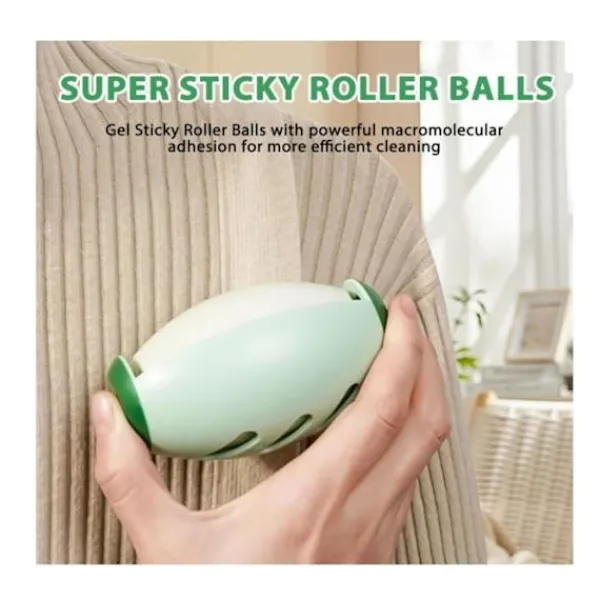 Generic Skadedjur & Insekter-2 stycken återanvändbara tvättbara luddrullar, anti-hårklädesborste, mini bärbar luddrulle, luddrulle