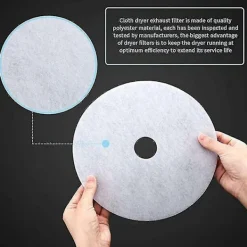 Torktumlare-30 Stycken Torktumlare Avgasfilter, Universal Bärbar Torktumlare Luddfilter Ersättning Kompatibel med W-Perfet