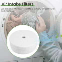 Torktumlare-30 Stycken Torktumlare Avgasfilter, Universal Bärbar Torktumlare Luddfilter Ersättning för Panda//Sonya/