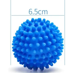 Torktumlare-5 torkbollar, återanvändbara torkbollar, tumlartorkbollar, igelkottbollar, torkbollar för tumlare och torktumlare, 5 st (blå)