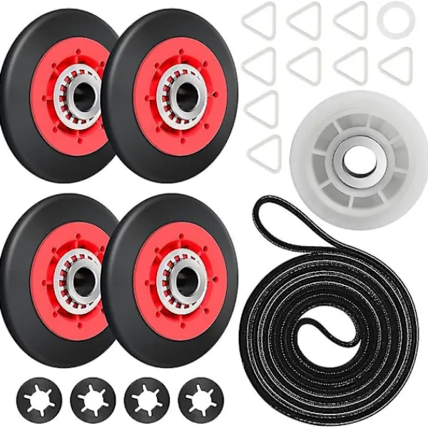 unbranded Torktumlare-4392067 Torktumlare Reparationskit För , , , Torktumlare Inkluderar Wpw10314173 Trumrulle