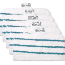 DAO Städmoppar-5 tvättbara mikrofiberdynor för Black & Decker ångmoppar [db]