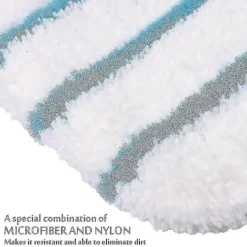 DAO Städmoppar-5 tvättbara mikrofiberdynor för Black & Decker ångmoppar [db]