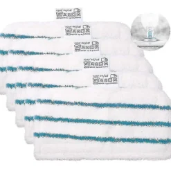 LEIGELE Städmoppar-5 Tvättbara Mikrofiberkuddar För Black & Decker Ångmoppar (LGL)