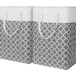 Tvättillbehör-2 tvättkorgar, tvättkorgar