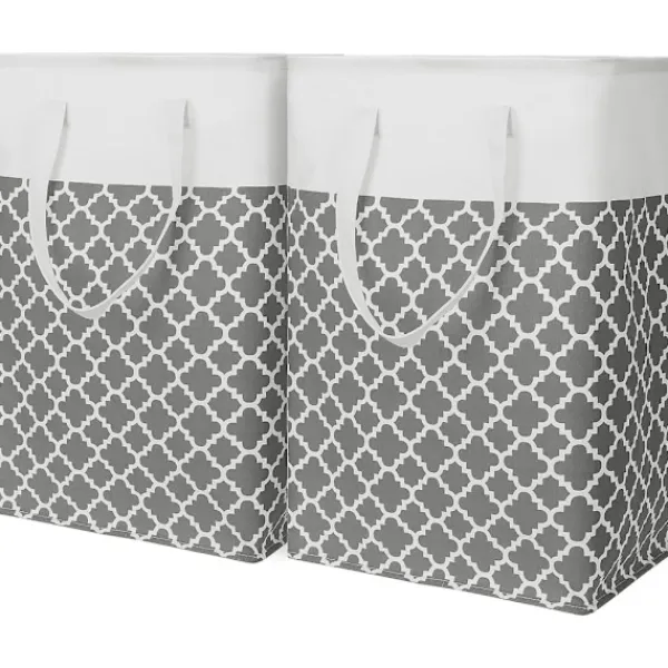 Tvättillbehör-2 tvättkorgar, tvättkorgar