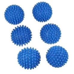 Torktumlare-6 x Blå Återanvändbara Torkbollar