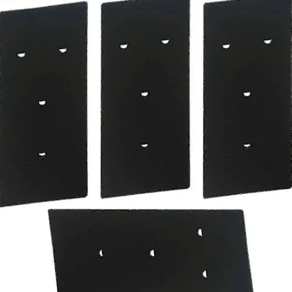 DAO Torktumlare-4 X Filter för värmepumpstorktumlare - Ersättningsfilter för Bauknecht, Privileg, Whirlpool modeller Edition 0613 [DB]