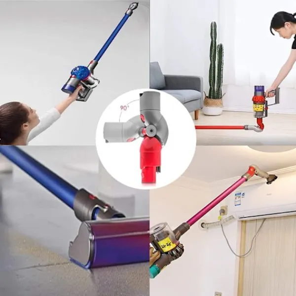 Bieco Dammsugare & Tillbehör-Adapter för Dyson V7 V8 V10 V11 V15 Snabbkoppling Låg Räckvidd Adapter 970790-01 Dammsugartillbehör Rengöringsverktyg