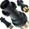 Rosfix Högtryckstvättar-Adapter M22 till Bayonet för Hogtryckstvätt – HD/HDS till K-Serie | Max 160 Bar | Kompatibel med Karcher K4, K5, K7