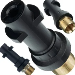 Rosfix Högtryckstvättar-Adapter M22 till Bayonet för Hogtryckstvätt – HD/HDS till K-Serie | Max 160 Bar | Kompatibel med Karcher K4, K5, K7
