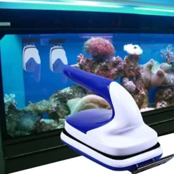 Fönsterrengöring-Akvarium Rengöring Magnetisk Borste Verktyg Glas Fönster Rengöring Fisk Tank Torka