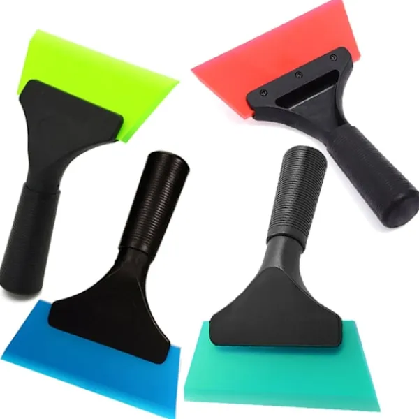 BLE Fönsterrengöring-Auto Tools Fönstertoner Plastfolie Vinyl Glas Vattentorkare Fi A2