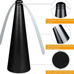Skadedjur & Insekter-Automatisk flugavvisare, flugavvisare, 3-pack, myggmedel, multifunktionell fläkt för utomhusbruk