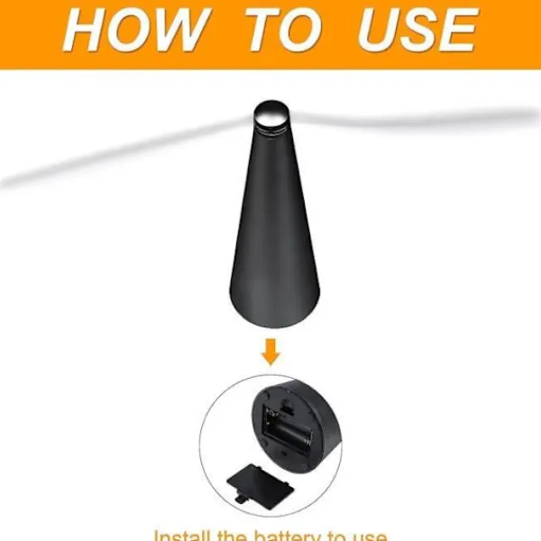 Skadedjur & Insekter-Automatisk flugavvisare, flugavvisare, 3-pack, myggmedel, multifunktionell fläkt för utomhusbruk