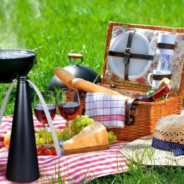 Skadedjur & Insekter-Automatisk flugavvisare, flugavvisare, 3-pack, myggmedel, multifunktionell fläkt för utomhusbruk