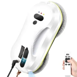 Fönsterrengöring-Automatisk fönsterputsrobot för hushållsbruk med fjärrkontroll, elektrisk fönstertorkare