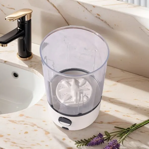 unbranded Tvättmaskiner-Automatisk sanitär tvättkopp med transparent kropp för tvättobservation i realtid