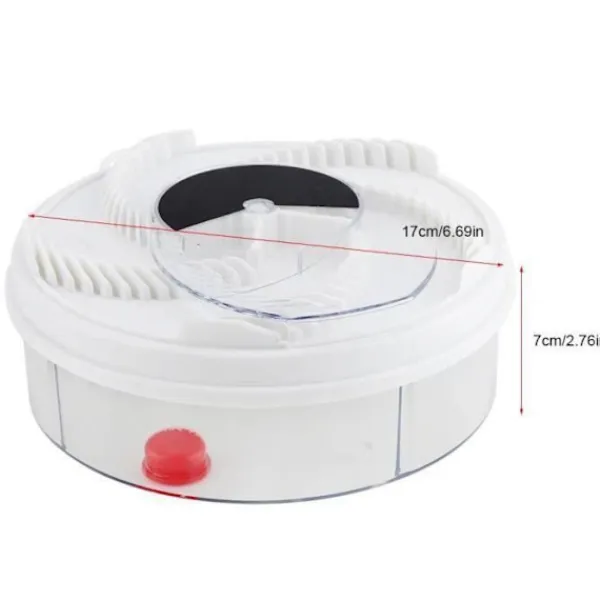 Skadedjur & Insekter-Automatisk Spinning Mute Elektrisk flugfälla-enhet med fångstmat USB-kabel -CY JET1617