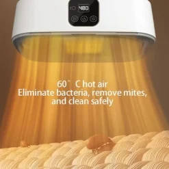 GIFT OF G Torktumlare-Automatisk strykningsmaskin 360° Full varmluftstorkning, Klädtork Varmluftscirkulation Konvektion, Torkmaskin för lägenhet