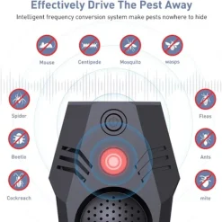 Skadedjur & Insekter-Avancerad Ekorrförstörare, Ultraljuds Ekorrförstörare, Elektronisk Ekorrförstörare, Driv Bort Gnagare, Möss, Ekorrar