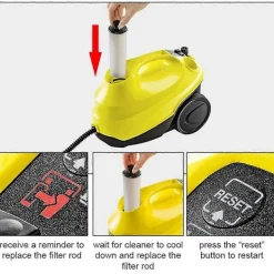 Städmaskiner-Avkalkningsfilterstav för SC 2U SC2UP SC3 SC3U SC3UP Upprätt Premium Serie Ångtvätt Tillbehör