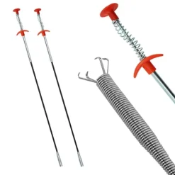 Fönsterrengöring-Avloppsrensare Flexibel gripklo 90cm 2-Pack