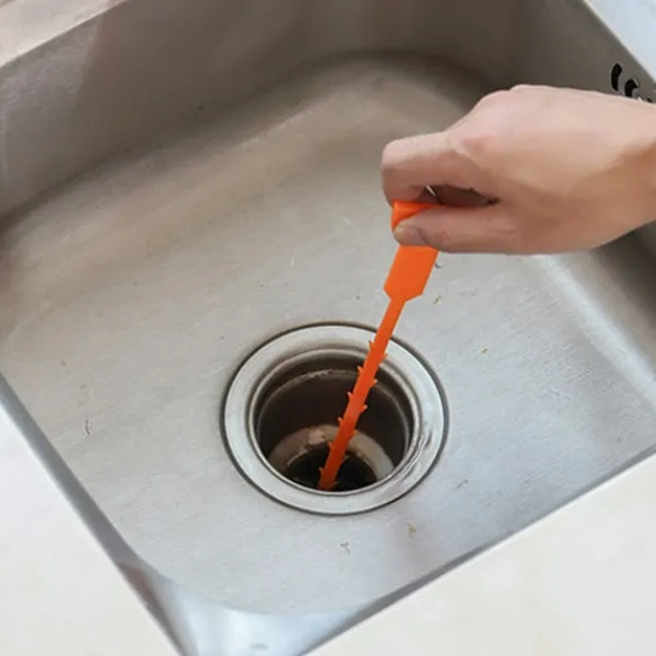 INF Rengöringsmedel-Avloppsrensare för Hårtvättställ och Avlopp - 52cm 2 Pack