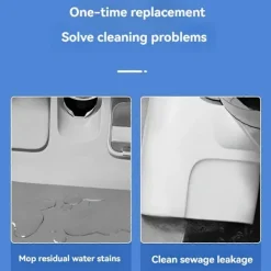Städmaskiner-Avloppsskrapa för H12 Golvskrubber Botten Skrapa Dammsugare Ersättningsskrapa Tillbehör