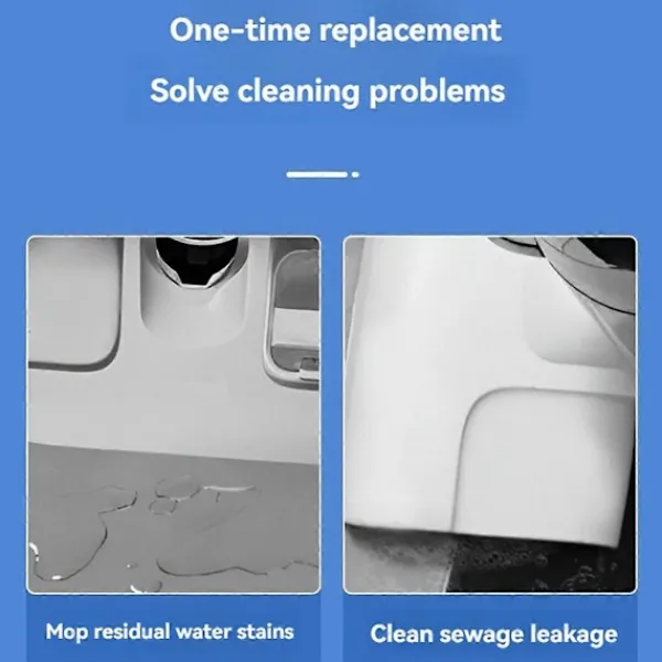 Städmaskiner-Avloppsskrapa för H12 Golvskrubber Botten Skrapa Dammsugare Ersättningsskrapa Tillbehör