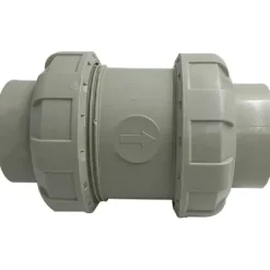 NeunWolken Tvättmaskiner-Backventil (envägs) grått vattenblock läckageskyddsventil tvättmaskin diskmaskin 20mm