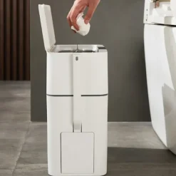 unbranded Soptunnor-Badrums soptunna automatisk förpackning sopbehållare hushålls soptunna