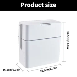 unbranded Soptunnor-Badrums soptunna automatisk förpackning sopbehållare hushålls soptunna