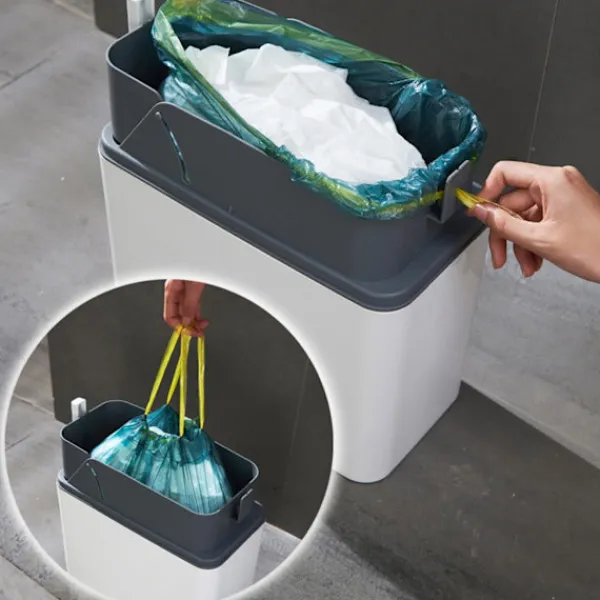 unbranded Soptunnor-Badrums soptunna automatisk förpackning sopbehållare hushålls soptunna