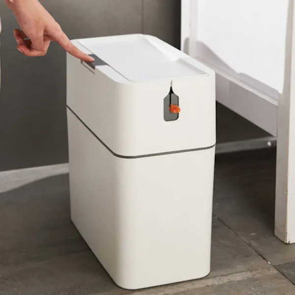 unbranded Soptunnor-Badrums soptunna automatisk förpackning sopbehållare hushålls soptunna