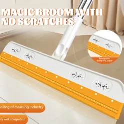 Fönsterrengöring-Badrumsgolvskrapa Mjuk Silikon Golvsopare Multifunktionell Glasfönsterputsare Grön