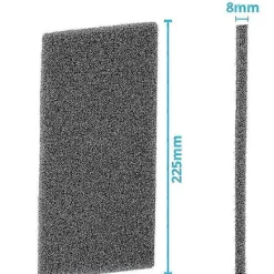 BRONZE Torktumlare-Bauknecht HX 481010354757 Torktumlare Ersättningsfilter Kit - 4-pack [BR]