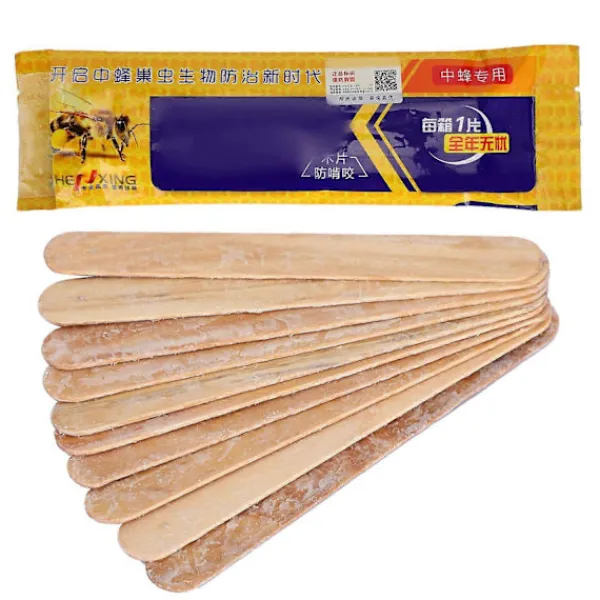 LEIGELE Skadedjur & Insekter-Bekämpningsmedel mot skadedjur i biodling Trästrips Snabbverkande Behandling mot bivaxmottlarver (LGL)