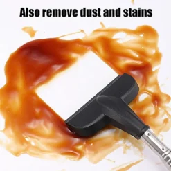 Fönsterrengöring-Bil Backspegel Torkare Fönstertvätt Rengöringsborste ROSA