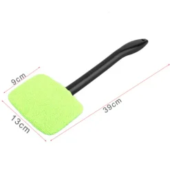 Fönsterrengöring-Bilfönsterborste bilfönsterglasborste avimnings- och dammborttagningsverktyg vindrutetorkare Dark Blue